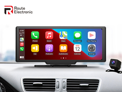 Navigation portative de la came DVR 10.26inch de tiret de voiture pour l'avant de soutien de voiture et de camion et la caméra arrière doubles