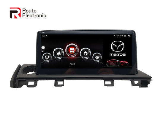 Stéréo de voiture de Mazda de 4G LTE, unité principale de Mazda 6 avec l'affichage d'affichage à cristaux liquides de HD