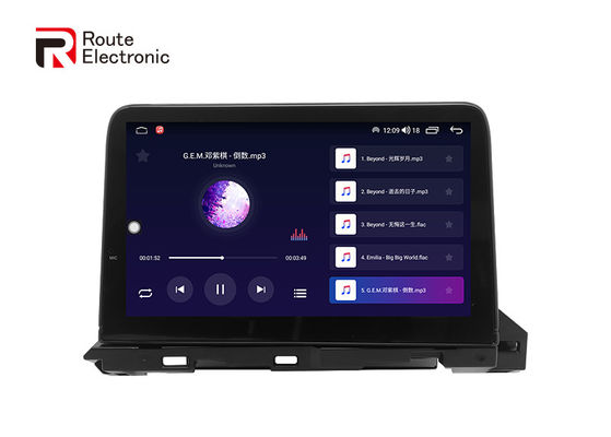 Stéréo d'autoradio Android de 9 pouces 1280 × 720 avec télécommande GPS
