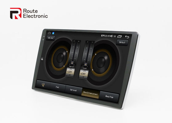 Stéréo de voiture universel QLED 10.36 pouces 2K support de lecteur multimédia de voiture 4G DSP système de vue d'oiseau 360 intégré