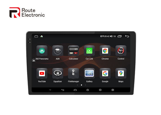 GPS de voiture stéréo Android 10.36 pouces avec vidéo de voiture QLED 2K avec Carplay sans fil 4G DSP