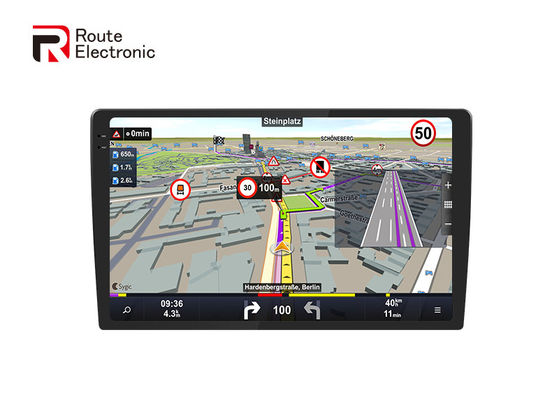 Autoradio universel 9.5 pouces Audio de voiture universel avec résolution d'écran 2000*1200 prise en charge 4G DSP caméra 360 intégrée