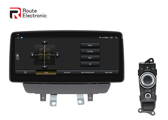 Lecteur de voiture Android de 10,25 pouces, unité principale automatique sans fil d'Android avec la manette 4G DSP