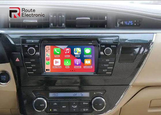 Interface visuelle de voiture de système de Linux, série adaptée de Toyota de boîte de Carplay AI