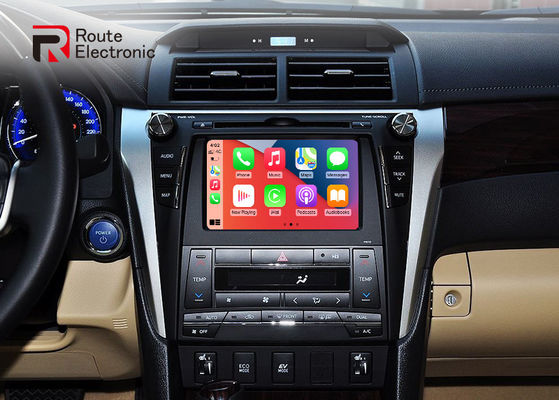 Lien de miroir d'interface vidéo de voiture gris foncé pour Toyota Highlander Avalon