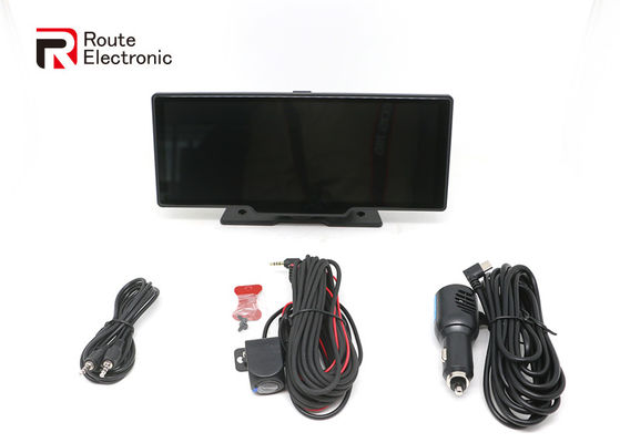 Double caméra Dash Cam DVR écran de 10,26 pouces avec Carplay sans fil