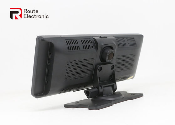 Caméra de tableau de bord de voiture à écran tactile capacitif DVR avec caméra frontale 2.5K caméra arrière 1080P