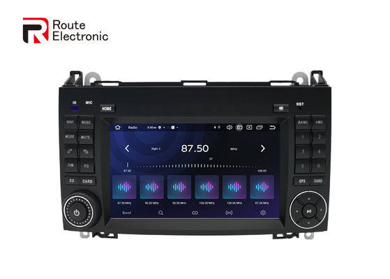 Double stéréo de voiture de vacarme de boutons physiques, autoradio d'Android 12 pour le benz B200