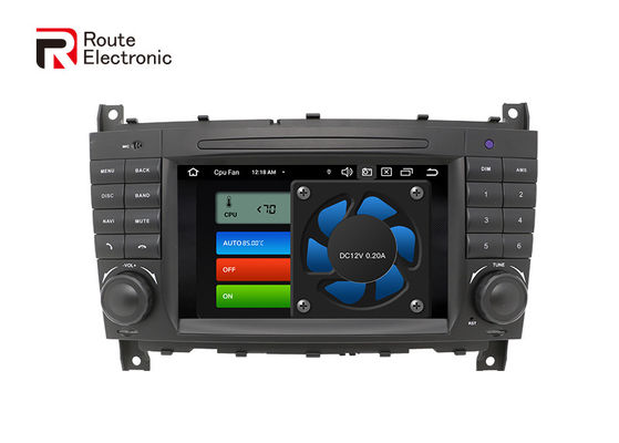 Autoradio OEM pour lecteur multimédia de voiture sans pont Mercedes Benz W203
