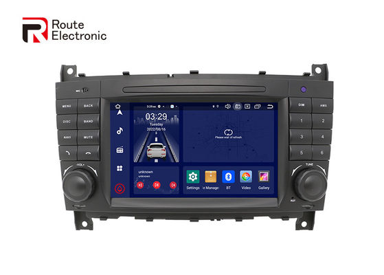 Autoradio OEM pour lecteur multimédia de voiture sans pont Mercedes Benz W203