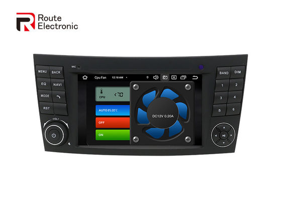 autoradio d'OEM de 4G DSP RVB, audio de voiture sans pont pour le benz W211 de Mercedes