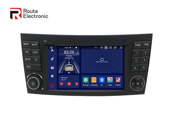 autoradio d'OEM de 4G DSP RVB, audio de voiture sans pont pour le benz W211 de Mercedes