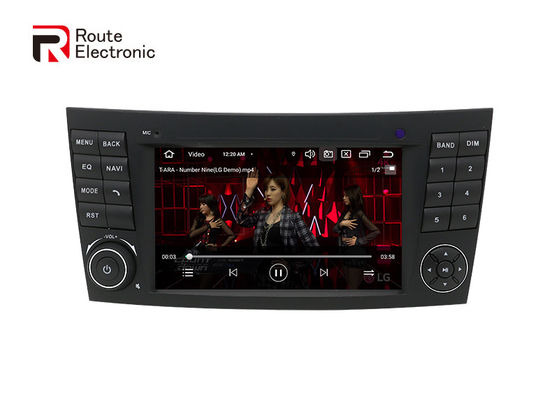 autoradio d'OEM de 4G DSP RVB, audio de voiture sans pont pour le benz W211 de Mercedes