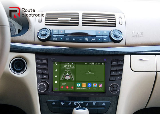 autoradio d'OEM de 4G DSP RVB, audio de voiture sans pont pour le benz W211 de Mercedes
