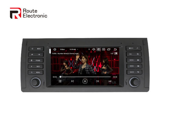 Audio de voiture d'Android d'OEM de BMW E39 avec le Carplay sans fil physique des boutons 4G DSP