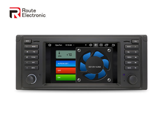 Autoradio d'OEM de navigation de GPS, lecteur multimédia de BMW avec l'appareil-photo de l'inverse 1080p