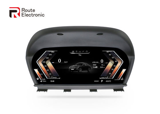Compteur de vitesse de tableau de bord numérique de voiture BMW X1 12,3 pouces IPS 1920 × 720 Plug And Play