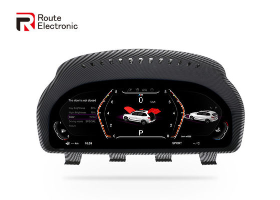 12. Cluster de tableau de bord numérique de voiture de 3 pouces 1 Go de RAM 4 Go de ROM prend en charge plusieurs langues