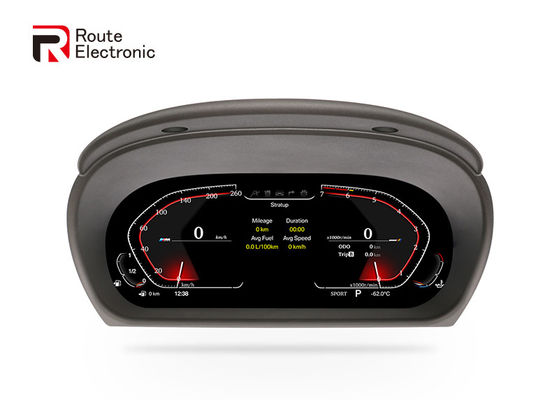 Groupe de tiret de Digital de 12,3 pouces, groupe d'instruments d'affichage à cristaux liquides adapté BMW série 3 E90 E92 E93