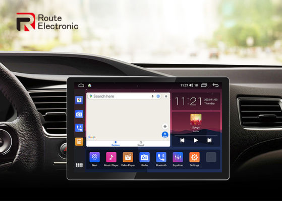 Stéréo universel de voiture d'OEM, 12,95&quot; lecteur vidéo de voiture avec le plein écran noir adapté