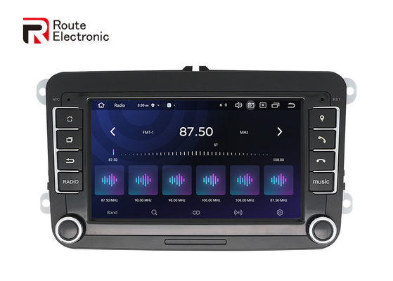 Autoradio Android VW Universal Octa Core 7 pouces avec boutons physiques de ventilateur de refroidissement