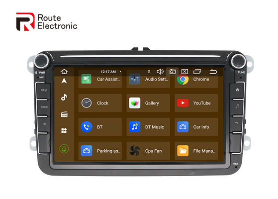 Autoradio d'OEM de multimédia 8 pouces avec le système de navigation physique de GPS de boutons