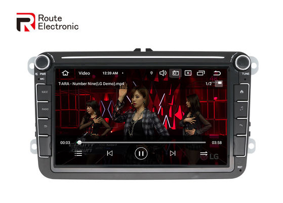 Autoradio universel OEM 1024 × 600 écran tactile de 8 pouces pour Volkswagen