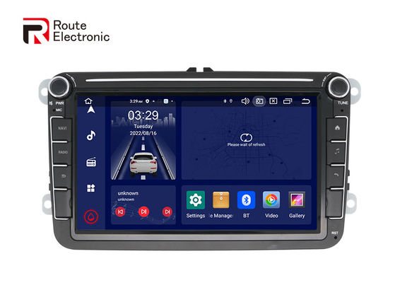 Autoradio universel OEM 1024 × 600 écran tactile de 8 pouces pour Volkswagen