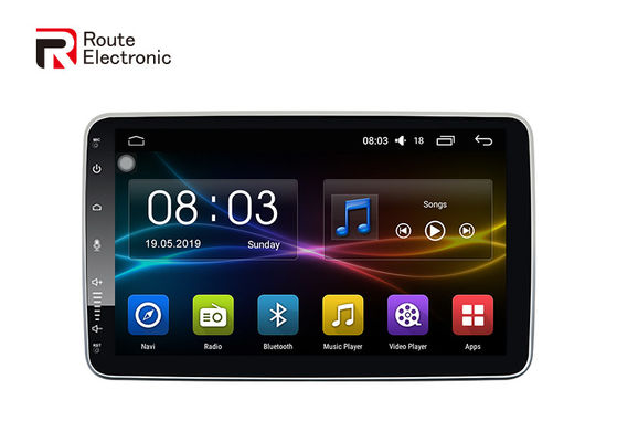 Autoradio universel rotatif 10,1 pouces 2 vacarme réglable avec CarPlay sans fil