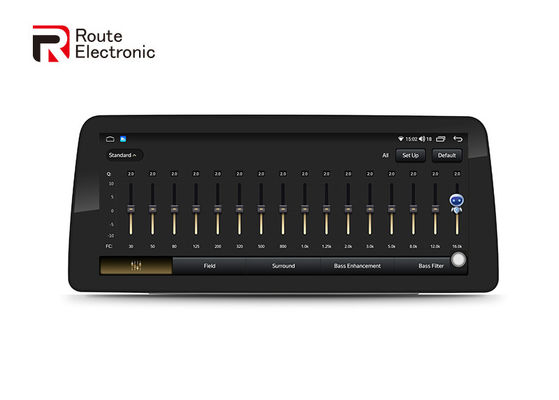 Stéréo de voiture Android universel 4G WIFI avec plein écran équipé OBD2 DSP CarPlay