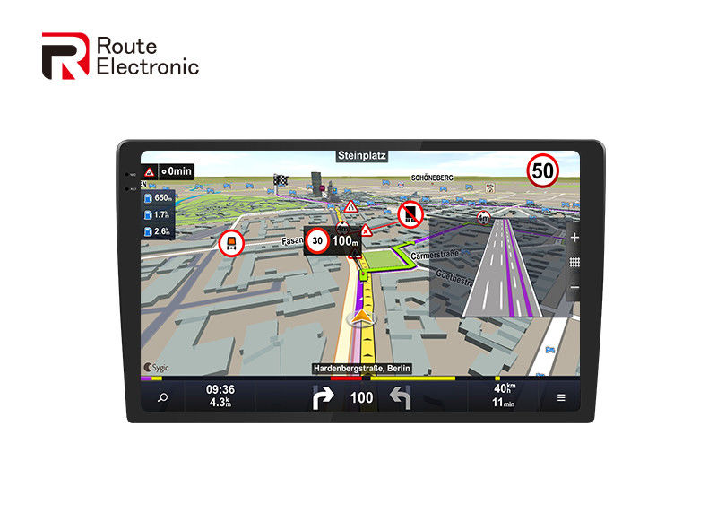 Autoradio universel 9.5 pouces Audio de voiture universel avec résolution d'écran 2000*1200 prise en charge 4G DSP caméra 360 intégrée