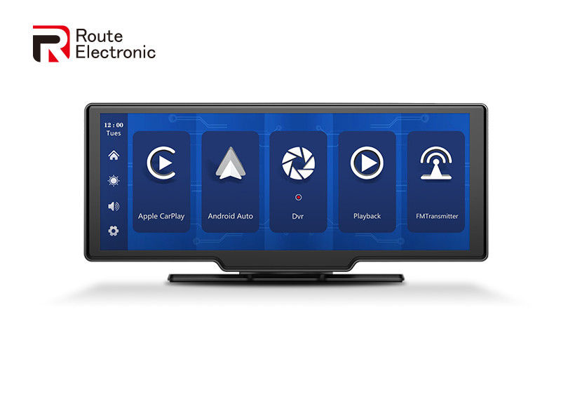 Caméra de tableau de bord de voiture système Linux DVR 4K 10,26 pouces 1600 × 600 type d'écran