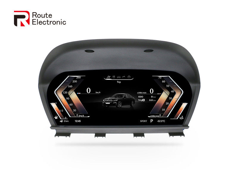 Compteur de vitesse de tableau de bord numérique de voiture BMW X1 12,3 pouces IPS 1920 × 720 Plug And Play