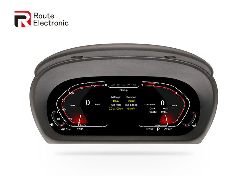 Groupe de tiret de Digital de 12,3 pouces, groupe d'instruments d'affichage à cristaux liquides adapté BMW série 3 E90 E92 E93