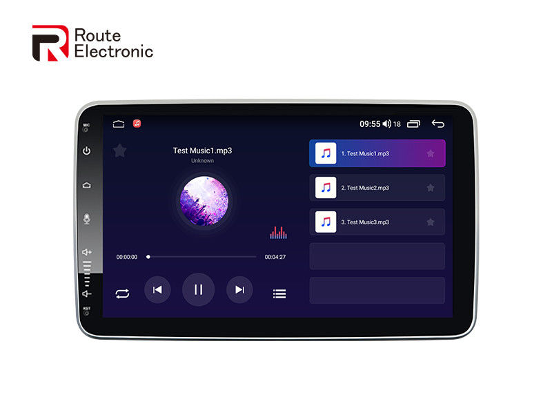 Autoradio rotatif de 10,1 pouces, lecteur multimédia automatique avec écran QLED 1280×720
