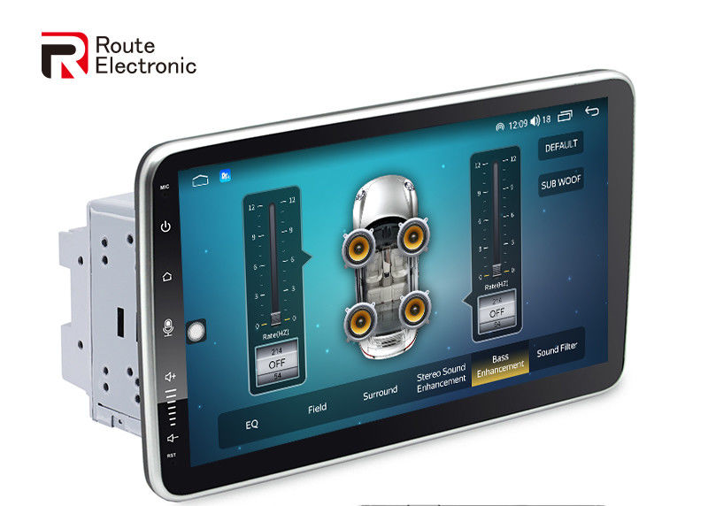 GPS RDS DAP 10,1 pouces Android Car Stereo 2.4Ghz 5Ghz Wifi Band