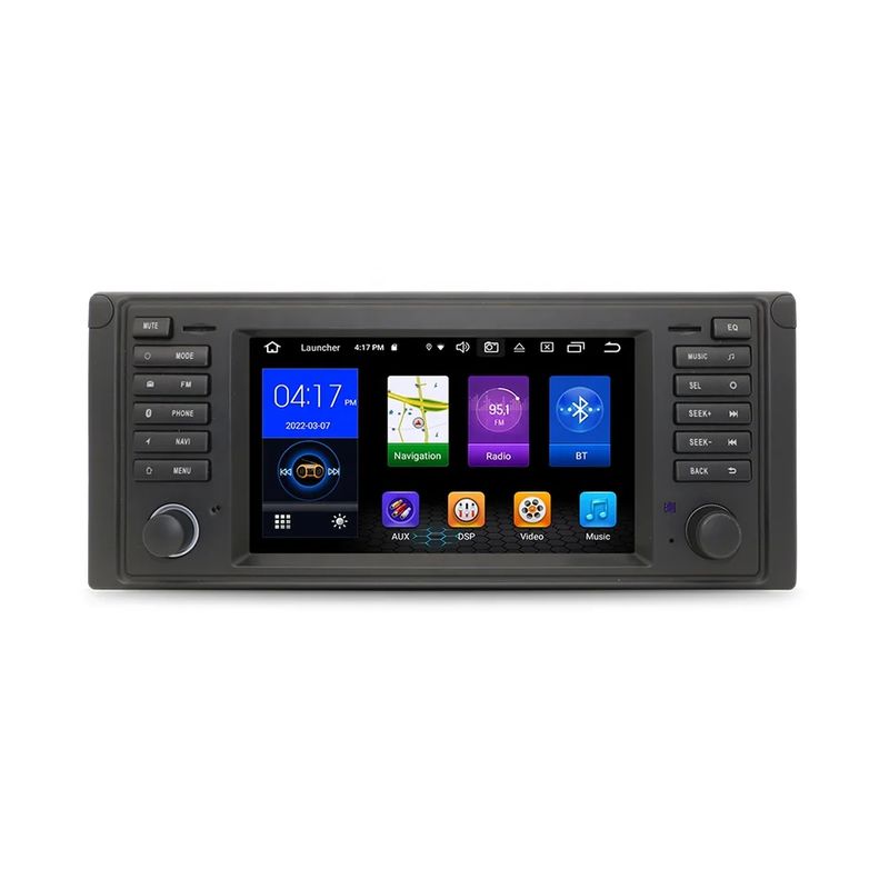 Taille de l'écran de 7 pouces Radio GPS pour voiture pour le tableau de bord Performance 2din