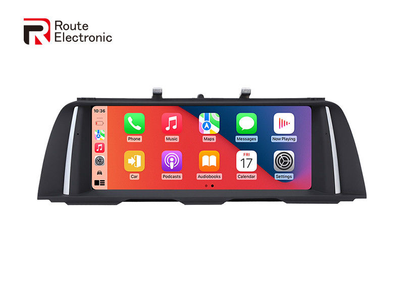 Stéréo de voiture Linux Pour BMW F10 2010-2016 CIC NBT Système de support de jeu de voiture sans fil et Android Auto